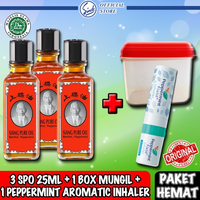 Paket Hemat-2: Siang Pure Oil Minyak Angin - Orange
