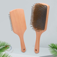Sisir Kayu - WANGDA Sisir Wooden Paddle brush