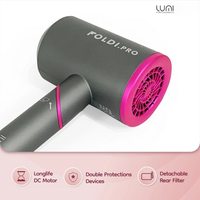Hair Dryer Lipat - FOLDIPRO Hair Dryer By LUMI / LUMI Hair Dryer Lipat 1000 Watt