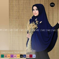 KHIMAR SYAR'I JUMBO DAILY BERGO HIJAB XXL / KERUDUNG KHIMAR SYARI