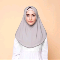 Jilbab Bergo Daily Maryam Jersey Pad Ukuran M Hijab Instan Masa Kini