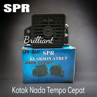 Klakson / Toa / Alarm ATRET MUNDUR - Back Horn - Khusus 1 Suara - Bisa 12v dan 24v