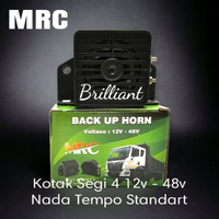 Klakson / Toa / Alarm ATRET MUNDUR - Back Horn - Khusus 1 Suara - Bisa 12v dan 24v