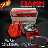 Klakson Dobel Keong 12v - FIAMM Original - Suara Mobil Eropa