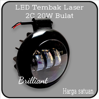 Lampu Tembak / Sorot / LED Laser - Super Terang Bisa Motor / Mobil 12v