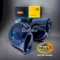 Klakson Dobel Keong 12v - Hella Biru / Blue - Original