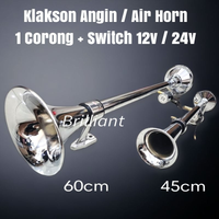 Big Air Horn / Klakson Angin Kompresor - 1 Corong Terompet