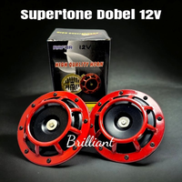 Klakson Horn Disk Supertone - Single / Dobel - 12v / 24v