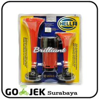 Horn Klakson Angin 2 Corong Dinamo - Hella Original