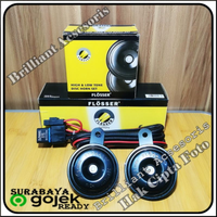 Horn Klakson Dobel Disk 12v - FLOSSER Original