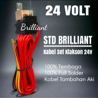 Kabel Set Relay untuk Klakson - Khusus 24v Truk Pengguna 2 Aki