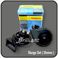 Klakson Dobel Keong Khusus 12v - Kemasan Packing Kaleng