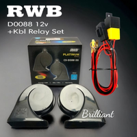 Horn Klakson Dobel Keong - RWB CS 088 12V