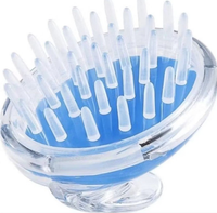 Ddio-Sisir Keramas Silikon Gen2 Sisir Pijat Rambut Kepala Hair Massage Silicone Comb