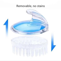 Ddio-Sisir Keramas Silikon Gen2 Sisir Pijat Rambut Kepala Hair Massage Silicone Comb