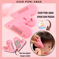 Sisir Pemotong Poni / Sisir Potong Poni Anak / Alat Pemotong Poni Ramb