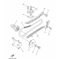 KARET BUSUR LIDAH TENSIONER TENSIONIR BAGIAN BAWAH XEON LAMA KARBU ORIGINAL YGP 33S-E2231-00