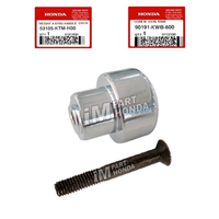 53105-KTM-N00 90191-KWB-600 Baut & Jalu Stang Supra X 125 Chrome Krom