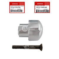 53105-KTM-N00 90191-KWB-600 Baut & Jalu Stang Supra X 125 Chrome Krom