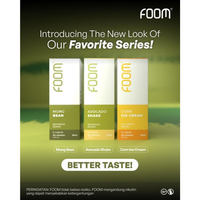 FOOM FAVORITE SERIES AVOCADO MUNG BEAN CORN ICE CREAM SALTNIC 30ML 3%