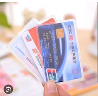 1pcs doff soft cover kartu id card sim ktp