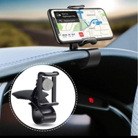 Car Holder for Smartphone ada 2 pilihan model dash clip dan suction cup