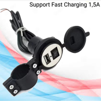 charger motor waterproof handphone hp usb fast charging anti air
