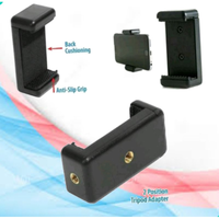 Original U holder clamp tongsis universal ring M6 jepit 5cm sd 8cm vlog vlogger motovlog