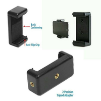 Original U holder clamp tongsis universal ring M6 jepit 5cm sd 8cm vlog vlogger motovlog
