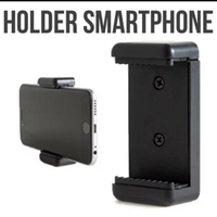 Original U holder clamp tongsis universal ring M6 jepit 5cm sd 8cm vlog vlogger motovlog