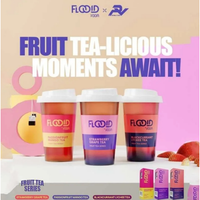 FOOM Teh Series 30ml 30mg Ice Tea, Strawberry Grape Tea, PassionFruit Mango Tea 3%