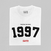 Hyparel T-Shirt Birth OF Year Baju Kaos 1990-1999 Bold White