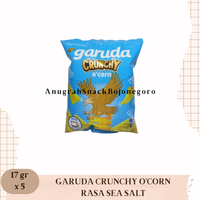 Garuda Crunchy O'corn Rasa Sea Salt Renceng 17gr x 5