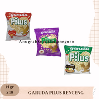 Snack Garuda Pilus Renceng 14gr x 10 (Mi Goreng / Rendang Sapi / Fried Chicken)