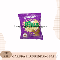 Snack Garuda Pilus Renceng 14gr x 10 (Mi Goreng / Rendang Sapi / Fried Chicken)