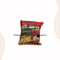 Golden Chips Snack Rasa Bawang Putih Renceng 25gr x 10