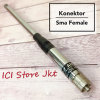 Antena HT super stik frek dual band panjang 125cm
