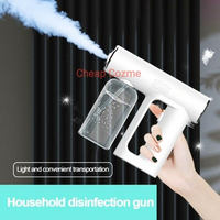 AFABEITA Pistol Semprot Uap Air Disinfection Spray Gun Blue Light 250ml - Z4312 Nano Spray Gun Portable Disinfektan Portable Nano Atomizer