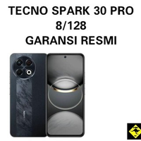 TECNO SPARK 30 PRO 8/128 RAM 8GB INTERNAL 128GB LAYAR AMOLED 120HZ GARANSI RESMI