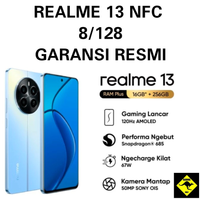 REALME 13 NFC 8/128 RAM 8GB INTERNAL 128 GB LAYAR AMOLED 120HZ SNAPDRAGON 685 GARANSI RESMI