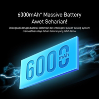 Nubia V70 Max RAM 6GB+6GB ROM 128GB 6.000 mAh 22.5W Fast Charging 50MP AI Triple Camera Sleek Slim Body Garansi Resmi