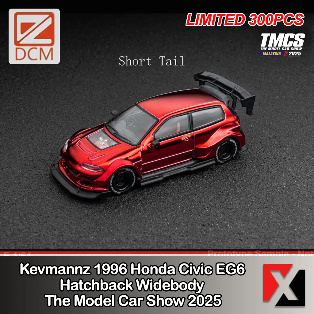 Jual DCM 1:64 Kevmannz 1996 Honda Civic EG6 Hatchback Wide B